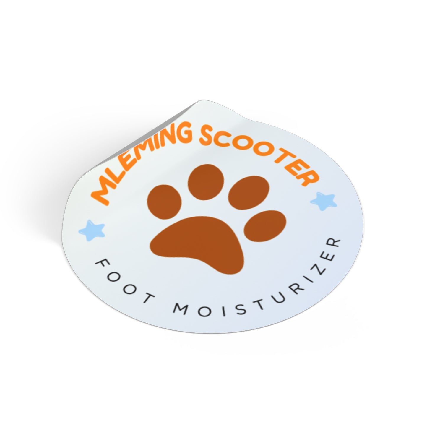 Mleming Scooter Brand Sticker